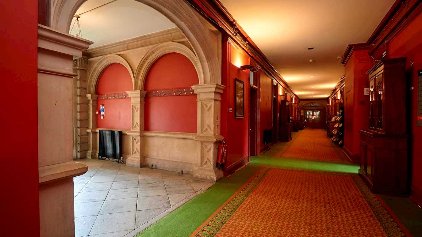 Victorian corridor, Founder's Building 